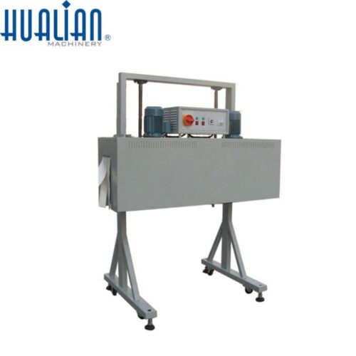 Máquina de encogimiento de etiquetas sin transportador